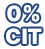 Obraz przedstawiający 0% cit