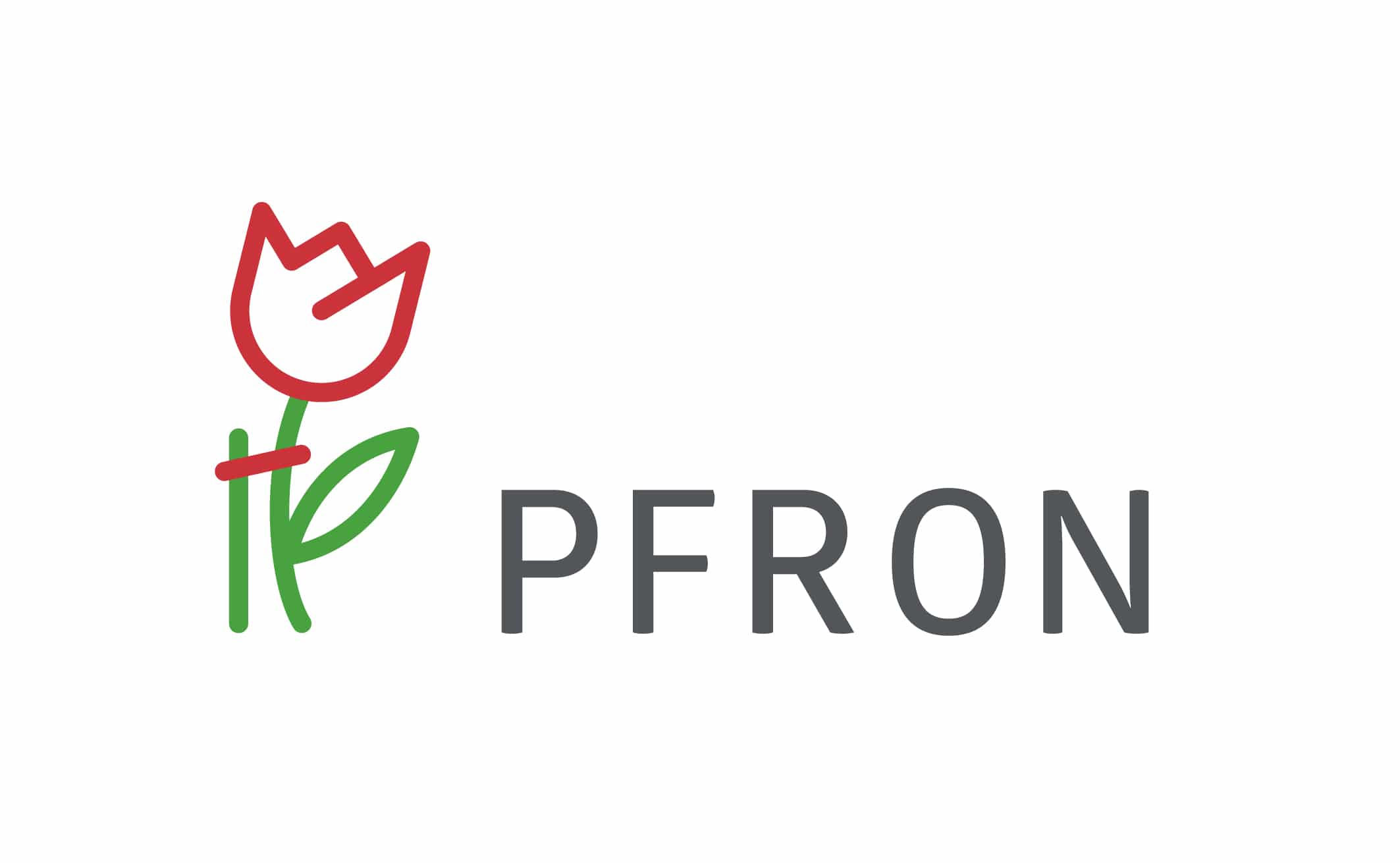 Logo PFRON - Państwowego funduszu rehabilitacji osób niepełnosprawnych